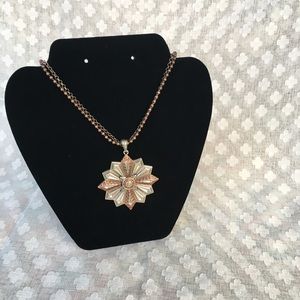 Beautiful copper/silver necklace